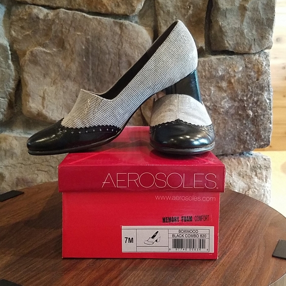 Aerosoles block heel shoes - Picture 1 of 8